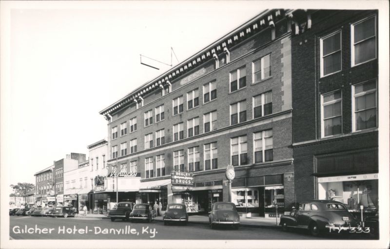 Gilcher Hotel - Danville, Ky. Street View Kentucky