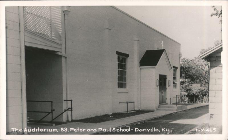The Auditorium - SS. Peter and Paul School Danville Kentucky