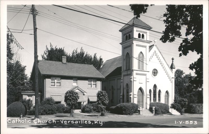 Catholic Church and adjacent building Versailles Kentucky