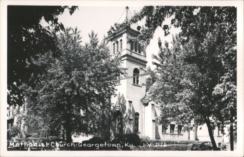 Methodist Church with Bell Tower, Georgetown, KY Kentucky