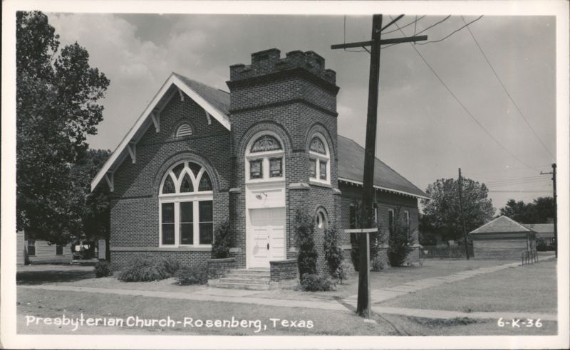 Presbyterian Church, Rosenberg Texas