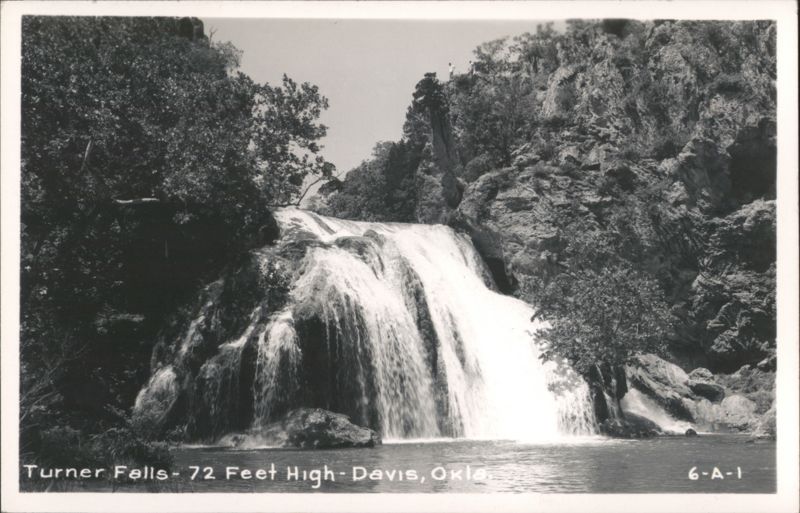 Turner Falls - 72 Feet High Davis Oklahoma
