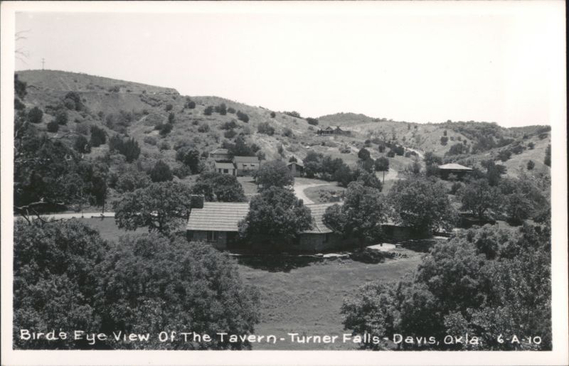 Bird's Eye View Of The Tavern - Turner Falls Davis Oklahoma
