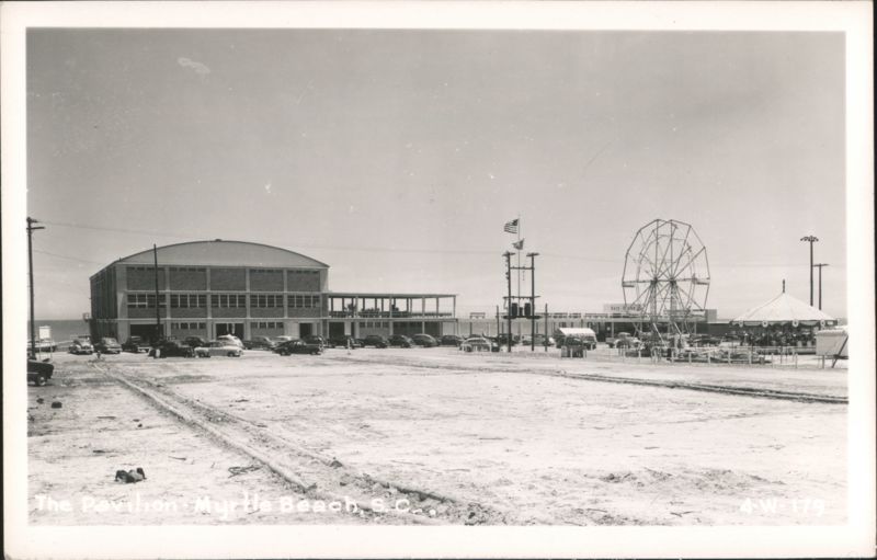 The Pavilion, Ferris Wheel, and Amusement Park Myrtle Beach South Carolina