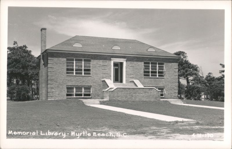 Memorial Library, Myrtle Beach South Carolina