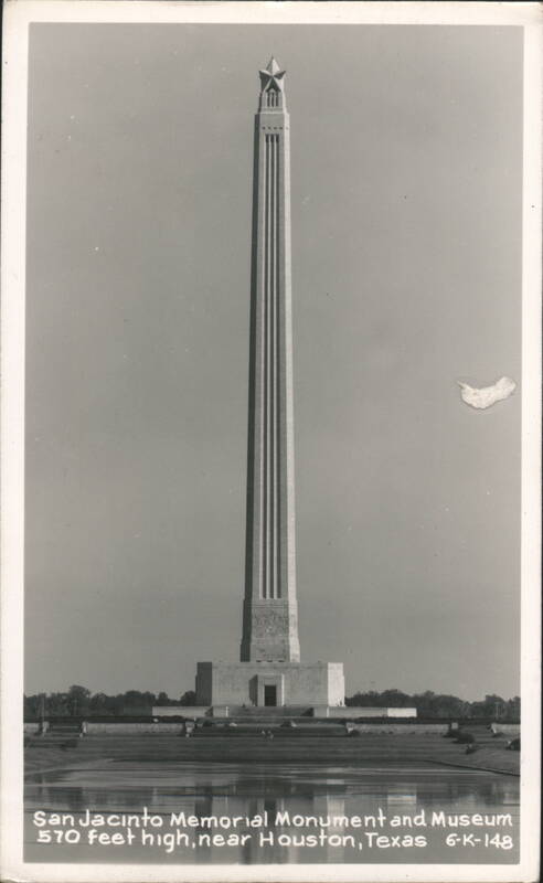San Jacinto Memorial Monument and Museum 570 feet high Houston Texas