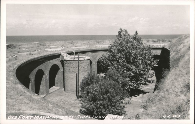 Old Fort Massachusetts on Ships Island