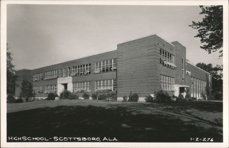 Scottsboro High School Building Alabama