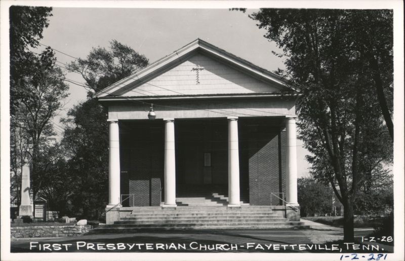 First Presbyterian Church, Fayetteville, TN Tennessee