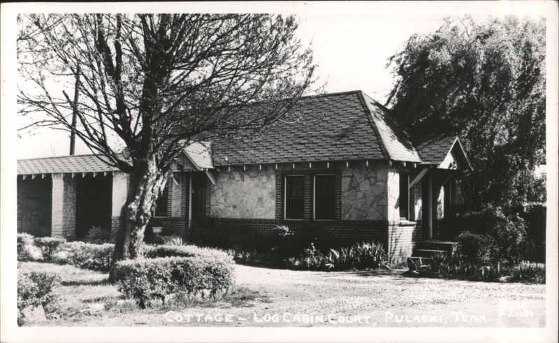 Cottage - Log Cabin Court, Pulaski, TN Tennessee