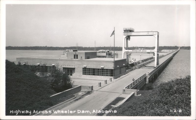 Highway Across Wheeler Dam Alabama