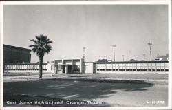 Carr Junior High School Postcard