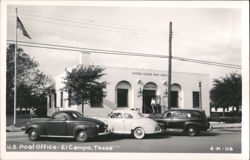 U.S. Post Office - El Campo, Texas Postcard