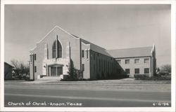 Church of Christ building Postcard