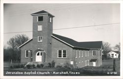 Jerusalem Baptist Church Postcard