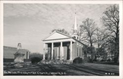 Bethesda Presbyterian Church with Monument, Camden Postcard