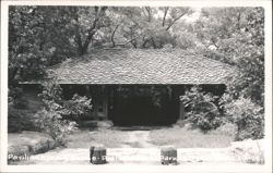 Pavilion at Spring Mill State Park Postcard