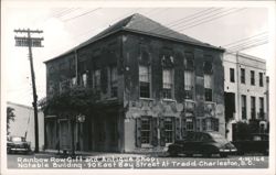 Rainbow Row Gift and Antique Shop, Notable Building, 90 East Bay Street Postcard