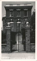 Iron Gates, Nathaniel Russell House Postcard