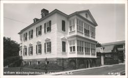 William Washington House Postcard