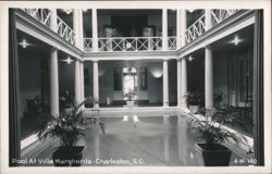 Pool At Villa Margherita Postcard