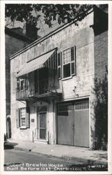 Robert Brewton House, Built Before 1733 Postcard