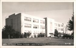 John McNeese Junior College Building View Postcard