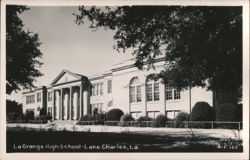 La Grange High School, Lake Charles Postcard