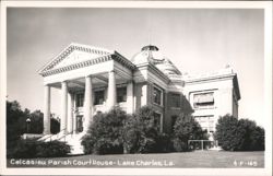 Calcasieu Parish Court House - Lake Charles Postcard