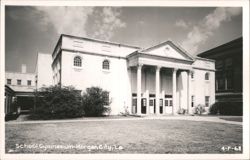 School Gymnasium Postcard