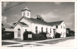 First Baptist Church, Morgan City Postcard