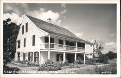 Rear View of Acadian House, St. Martinville, Louisiana Postcard