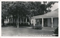 Beauvoir House - Jefferson Davis Shrine Postcard
