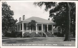 Beauvoir House - Jefferson Davis Shrine Postcard