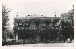 Elmecourt Mansion, Natchez, Mississippi Postcard