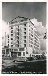 Hotel Markham, Gulfport, Mississippi Postcard