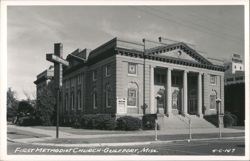 First Methodist Church, Gulfport Postcard