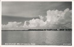 Bay Scene, Bay St. Louis Postcard