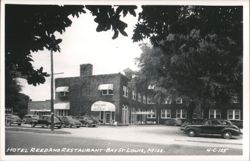 Hotel Reed and Restaurant, Bay St. Louis Postcard
