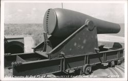 Old Cannon at Old Fort Massachusetts - Ship Island Postcard