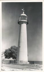 Biloxi Light House Postcard