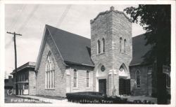 First Methodist Church Fayetteville, Tennessee Postcard