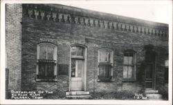 Birthplace of The Ku Klux Klan Building Postcard
