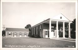 Presbyterian Church, Lafayette, Louisiana Postcard