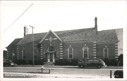 Marlboro County Public Library, Bennettsville, SC Postcard