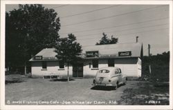 B and H Fishing Camp Cafe - Joe Wheeler Dam Postcard