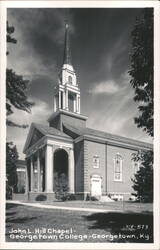 John L. Hill Chapel - Georgetown College Postcard