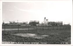 Dupont Sabine River Works Industrial Complex View Postcard