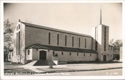 First Methodist Church Building Postcard