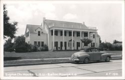 Sigma Chi House - L.S.U. - Baton Rouge Postcard